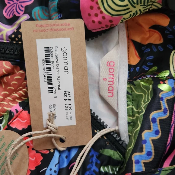 Gorman Multicolor Abstract Hoodie - Picture 3 of 7